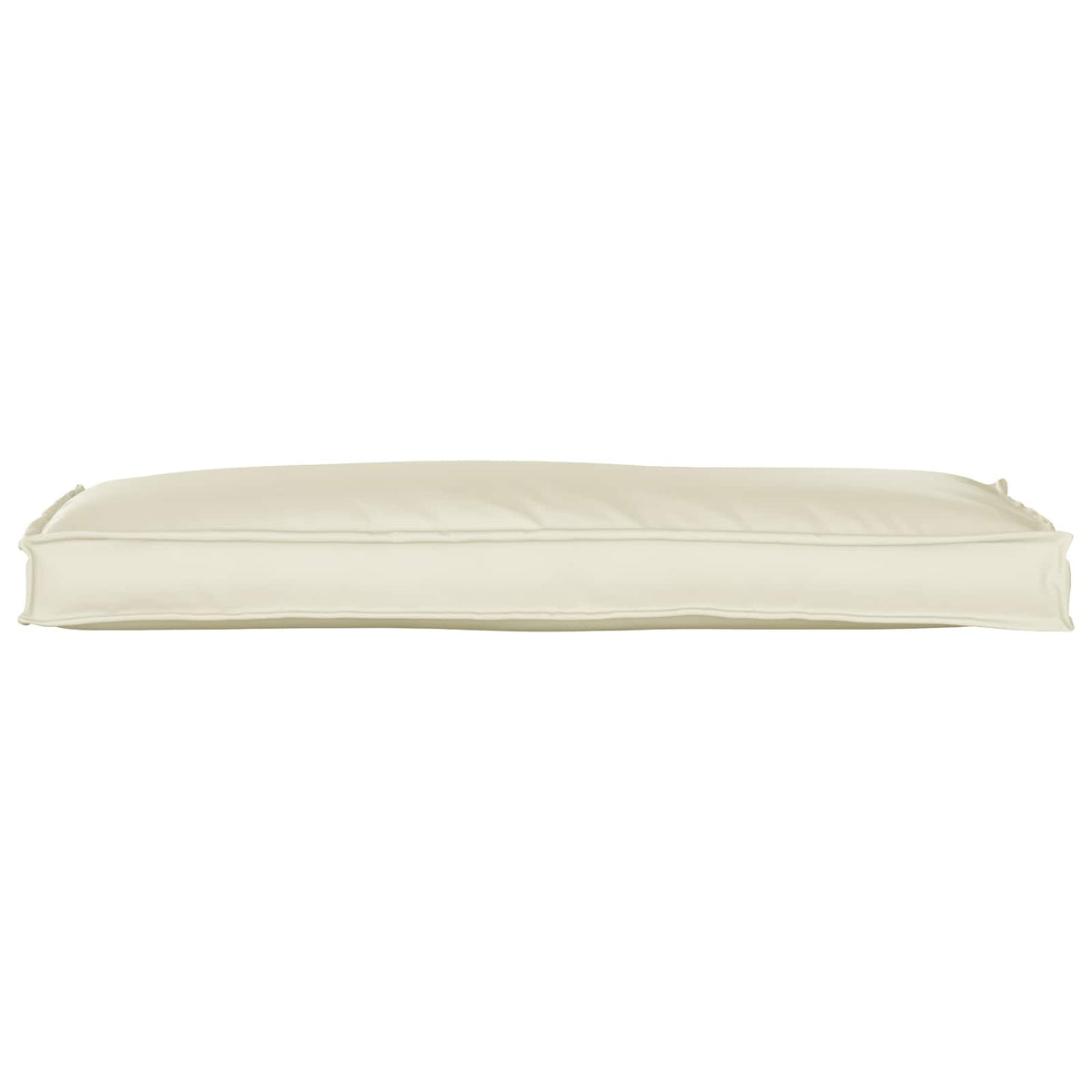 Vidaxl kussen crème 110 x 40 x 8 cm oxford stof