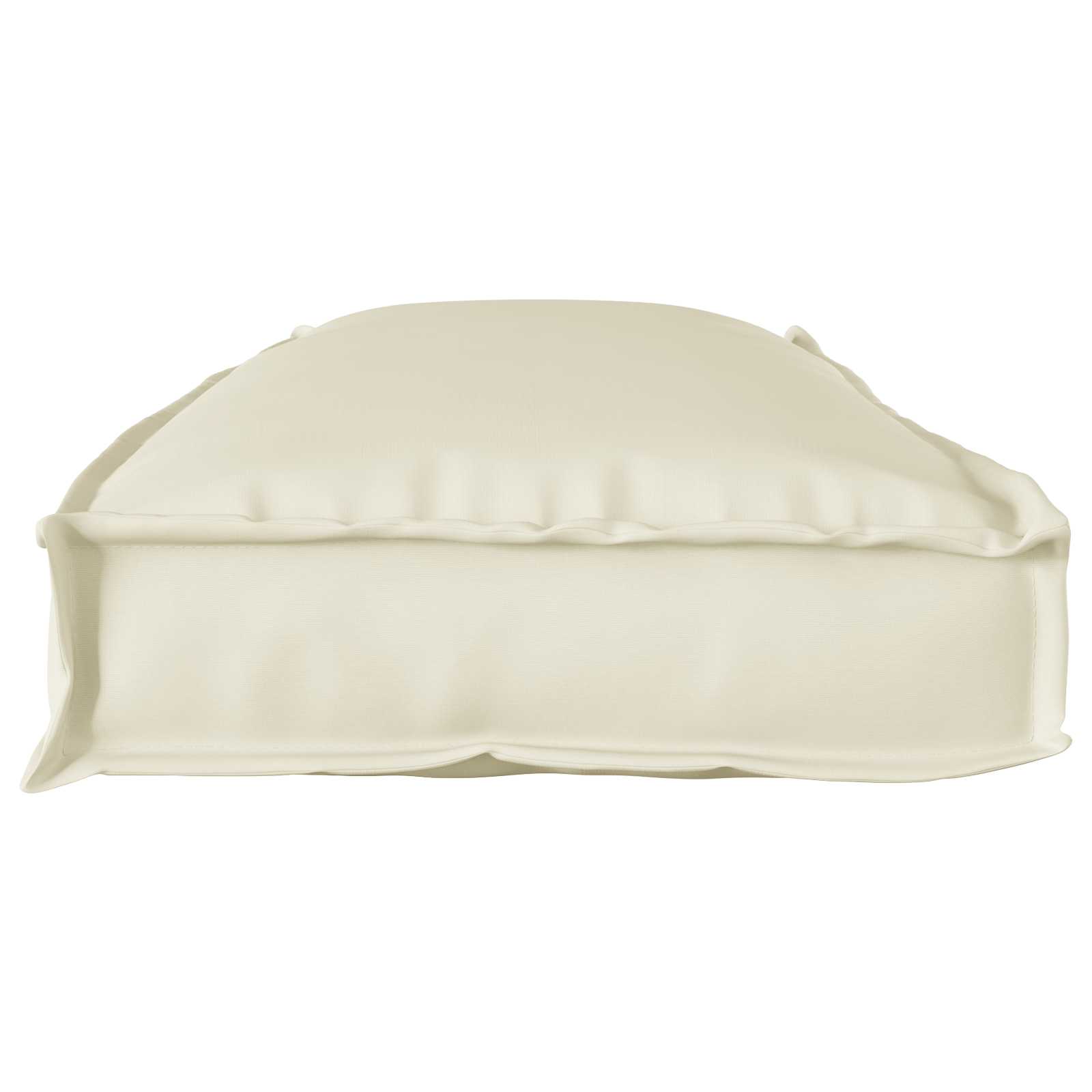 Vidaxl kussen crème 110 x 40 x 8 cm oxford stof