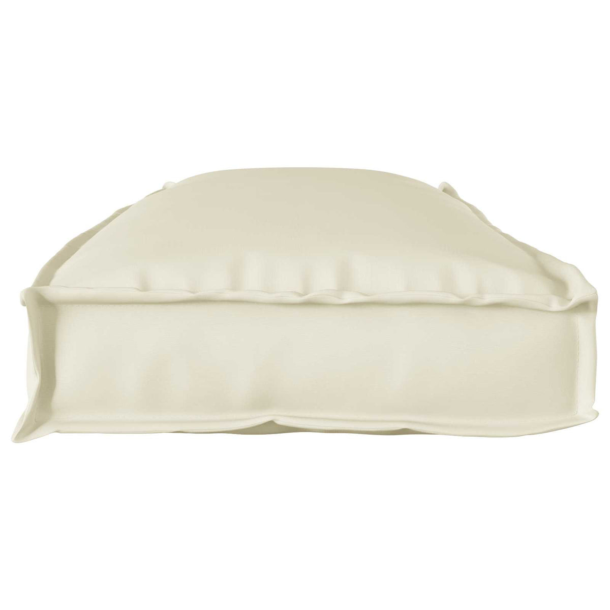 Vidaxl kussen crème 110 x 40 x 8 cm oxford stof
