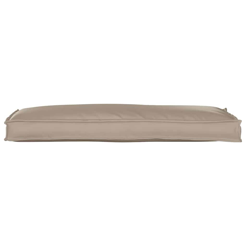 Vidaxl kussen taupe 110 x 40 x 8 cm oxford stof