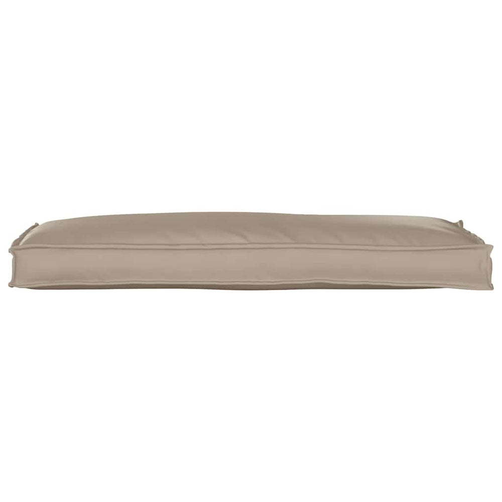 Vidaxl kussen taupe 110 x 40 x 8 cm oxford stof