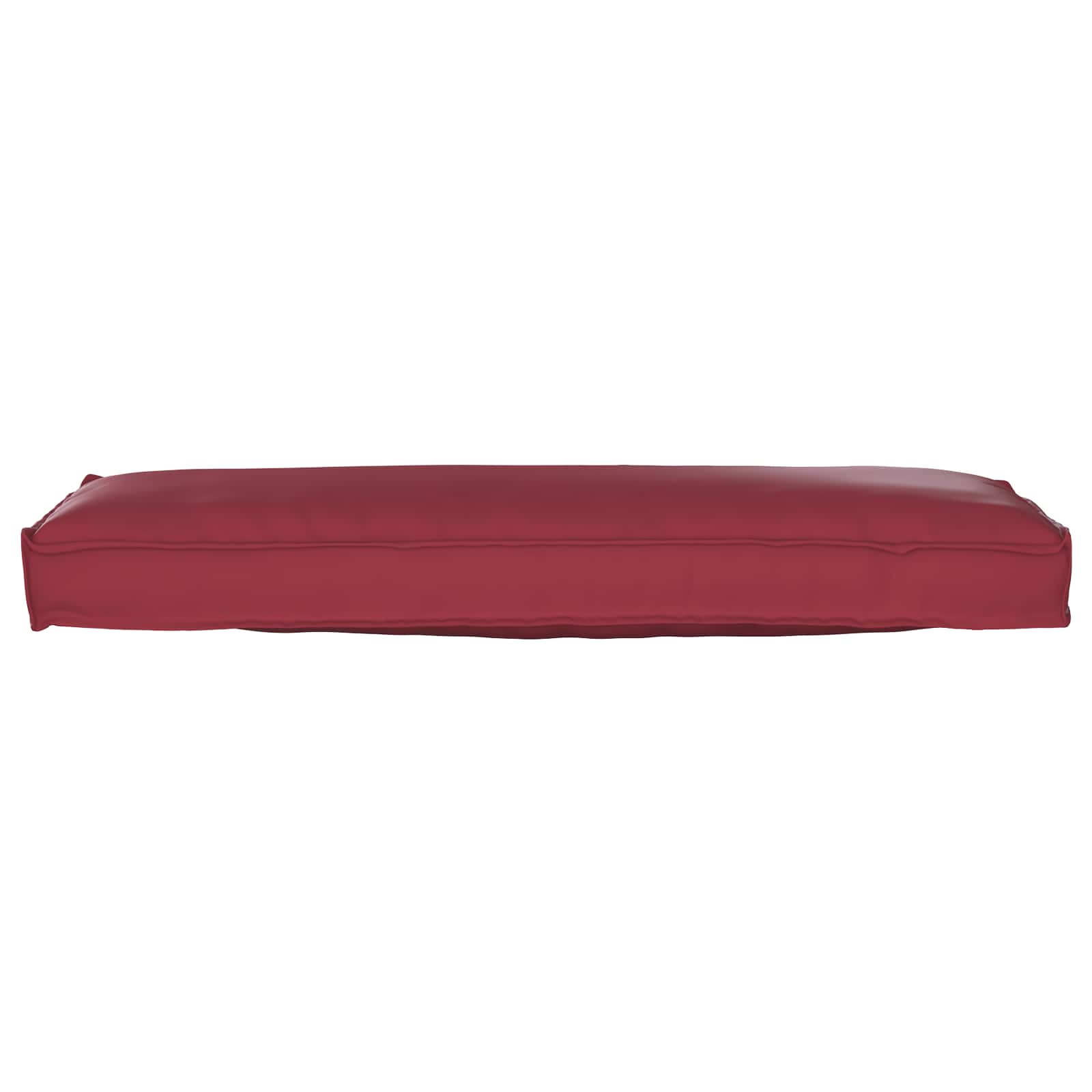 Vidaxl kussen wijnrood 120 x 40 x 8 cm oxford stof
