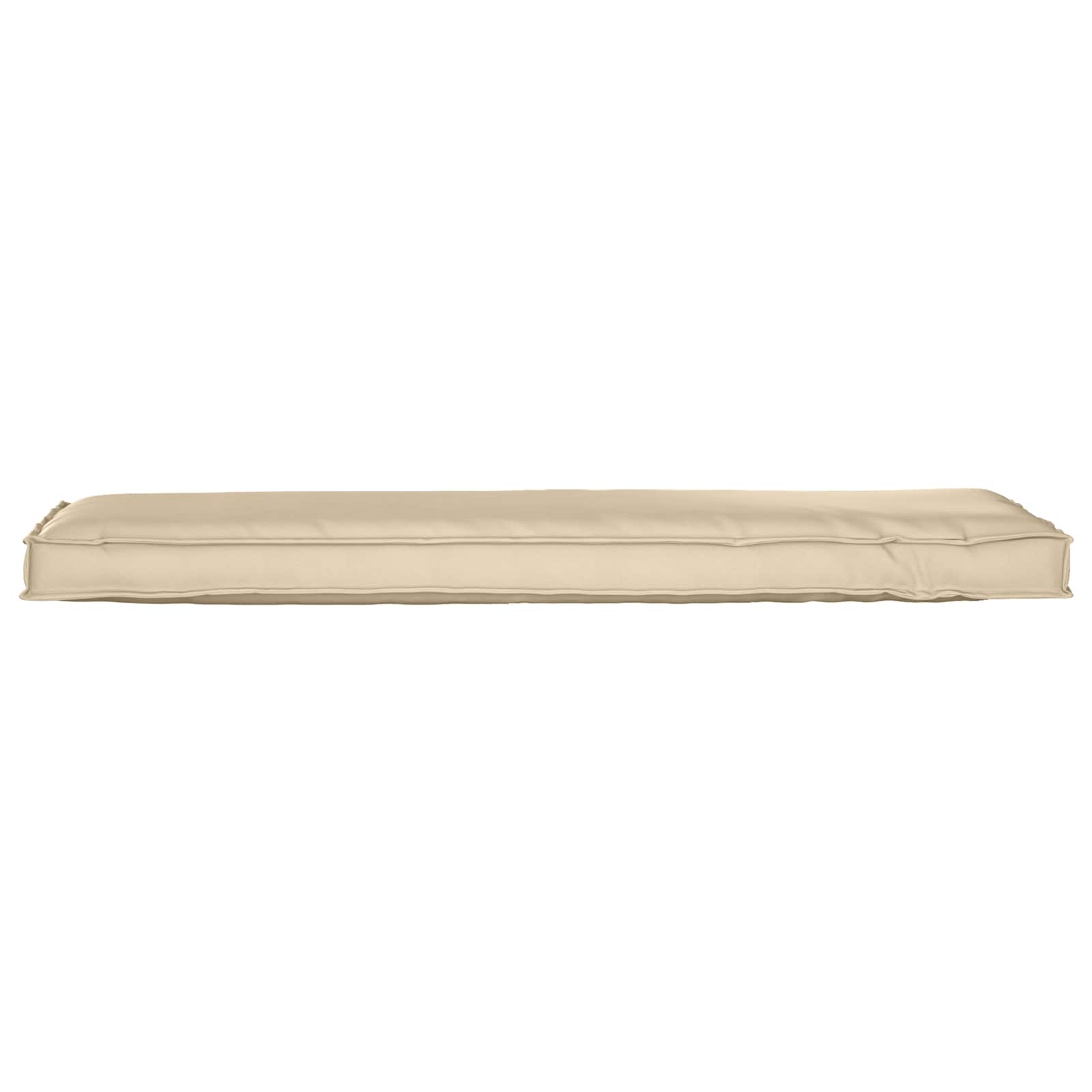 Vidaxl kussen beige 140 x 40 x 8 cm oxford stof
