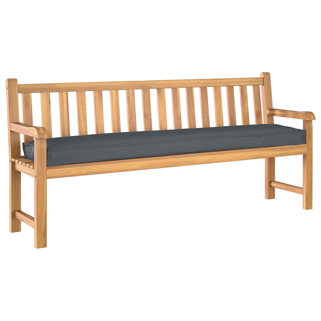 Vidaxl palet kussen antraciet 200 x 40 x 8 cm oxford stof