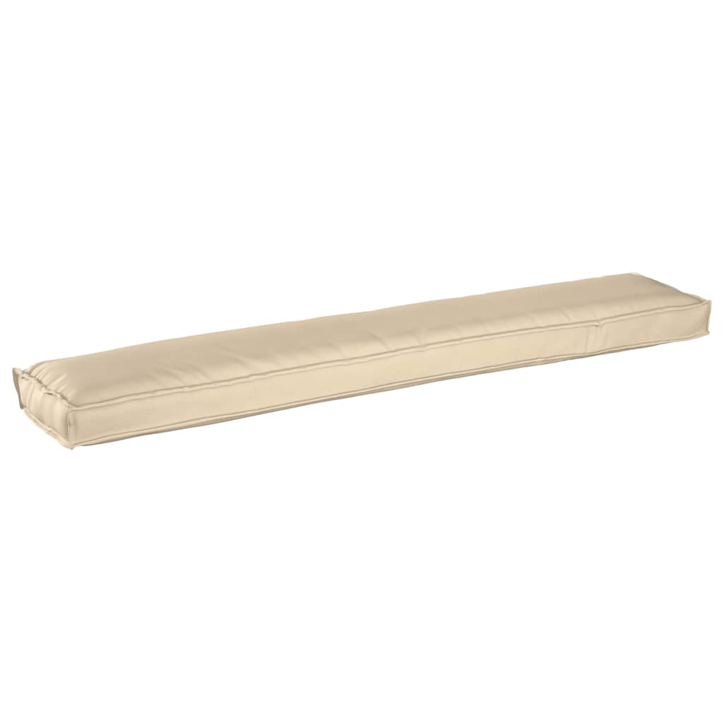 Vidaxl palet kussen beige 200 x 40 x 8 cm oxford stof