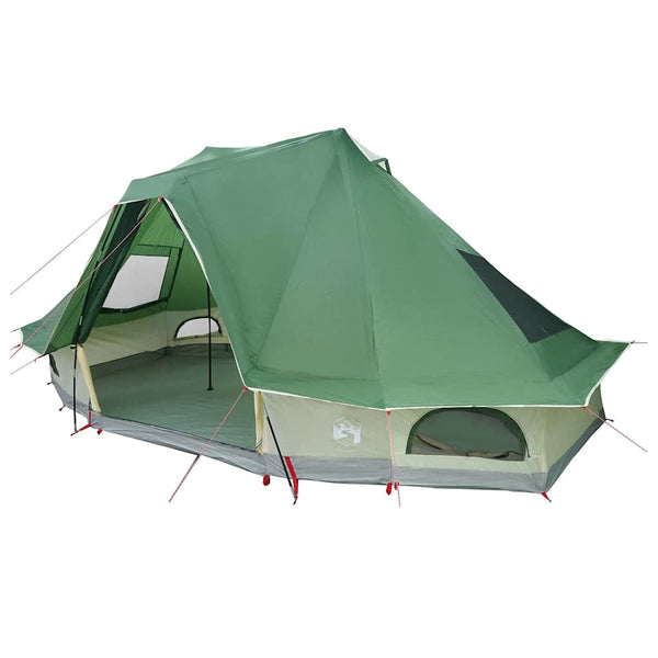 Vidaxl tipi tent 6-persoons groen taft