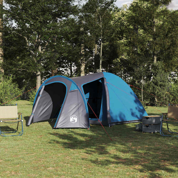 Vidaxl koepeltent 6-persoons blauw