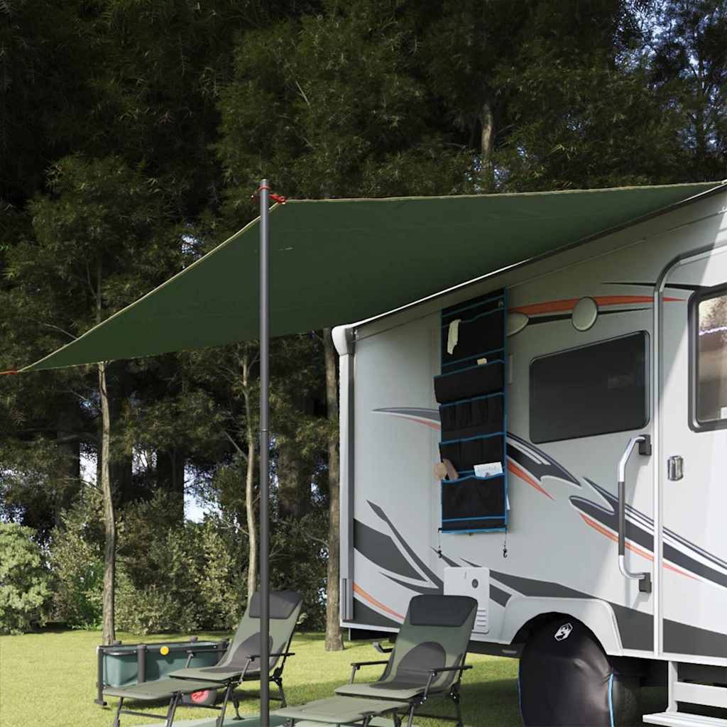 Vidaxl waterdicht zeil met dak groen