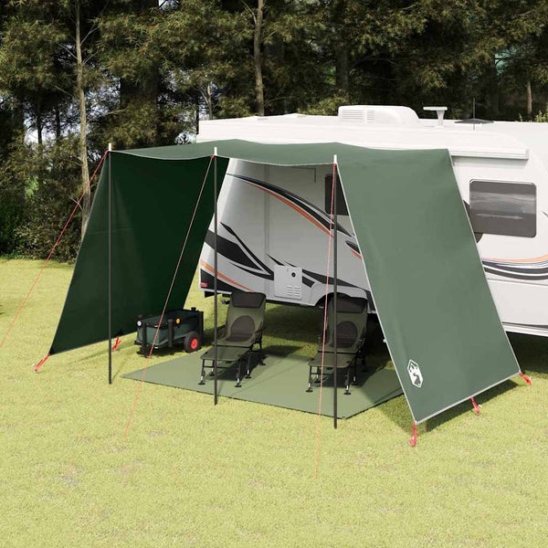 Vidaxl waterbestendige tarp groen 302 x 240 x 240 cm