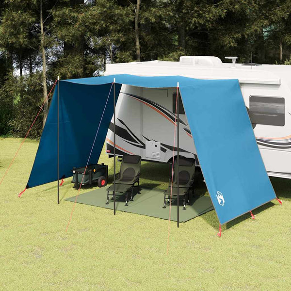Vidaxl waterbestendige tarp blauw 302 x 240 x 240 cm