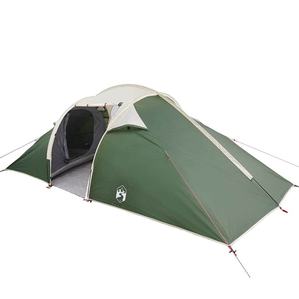 Vidaxl tunnel tent 4-persoons groen taft waterdicht