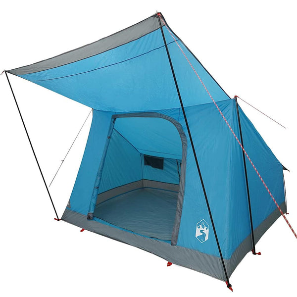 Vidaxl camping tent 2-persoons blauw taft waterdicht