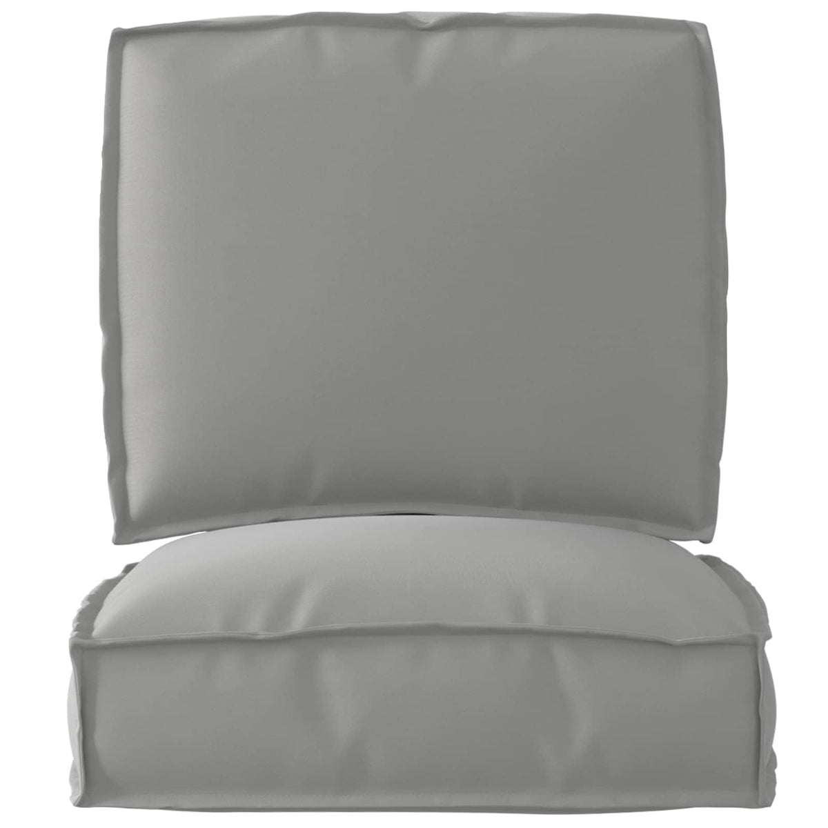 Vidaxl pallet kussen set oxford stof grijs 50 x 50 x 12 cm