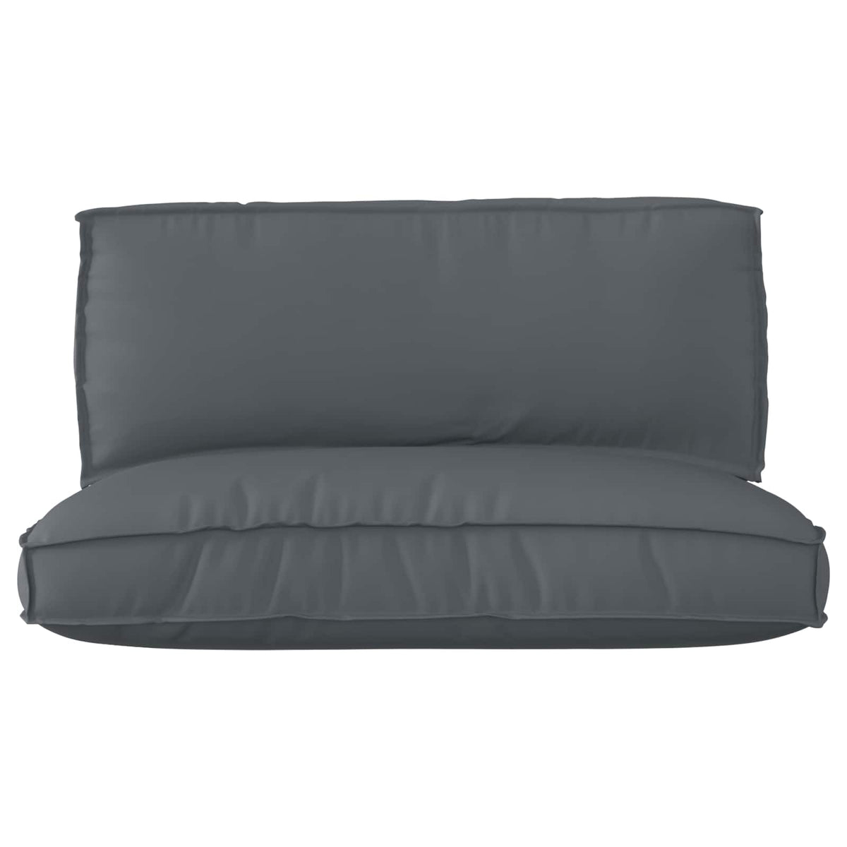 Vidaxl pallet kussen set oxford stof antraciet 120 x 80 x 52 cm