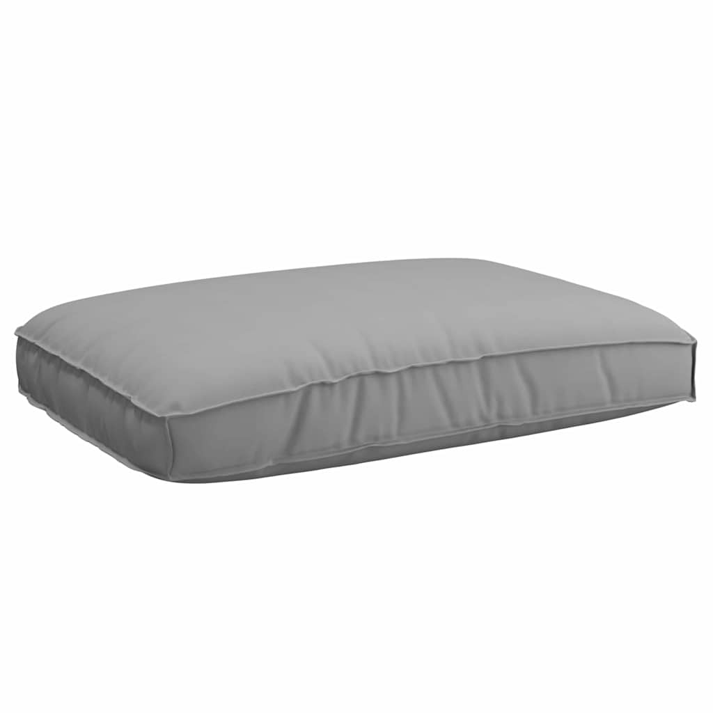 Vidaxl pallet kussen set 2 pcs grijs oxford stof