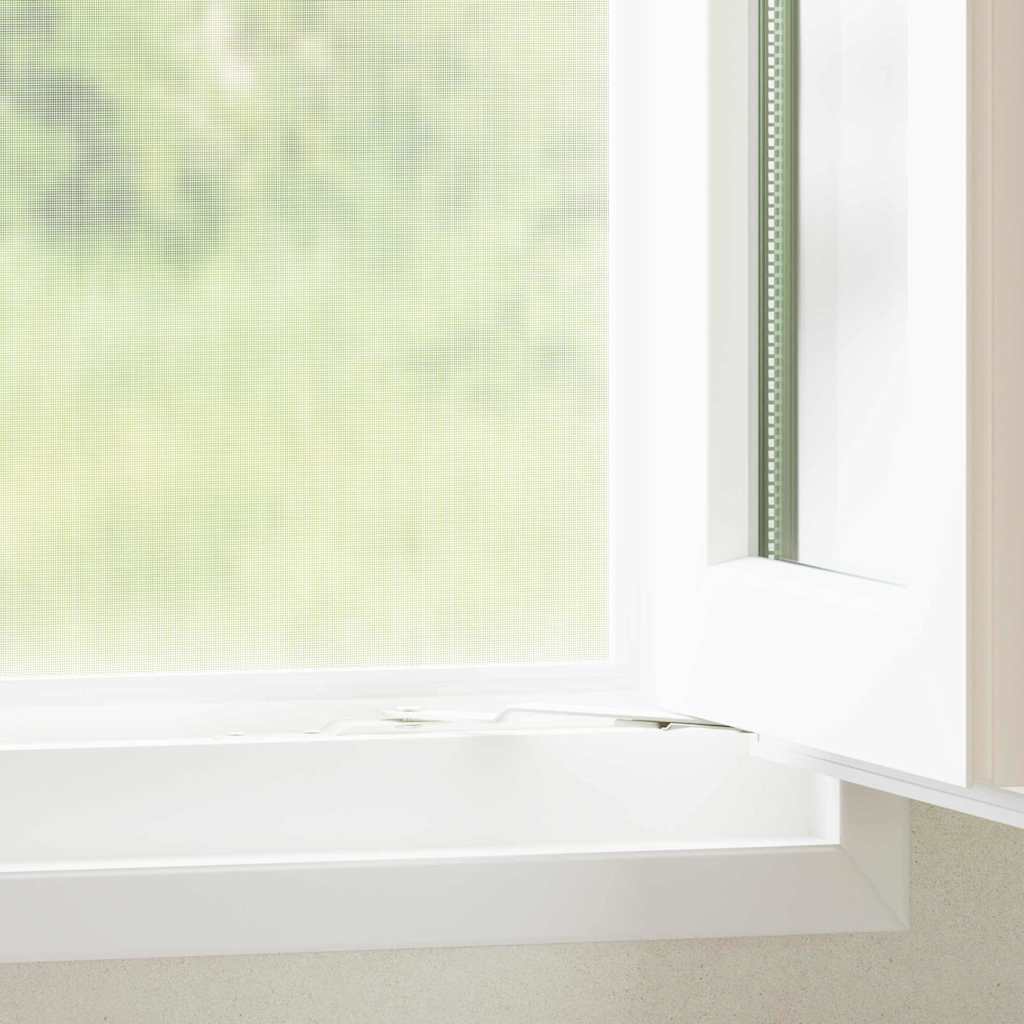 Vidaxl horrengaas wit 60 x 2000 cm glasvezel