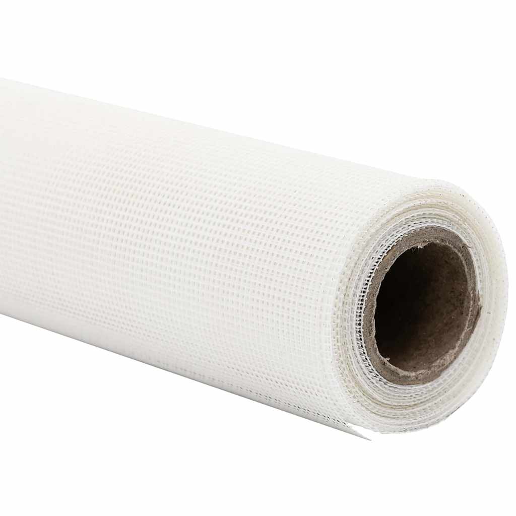 Vidaxl horrengaas wit 100 x 500 cm glasvezel