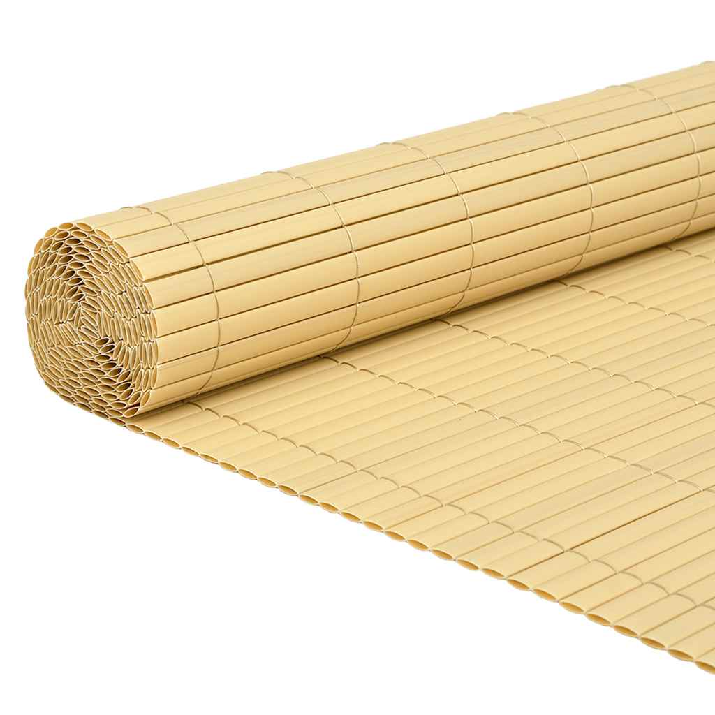 Vidaxl tuinhek dubbelzijdig geel 1,8x5 m pvc