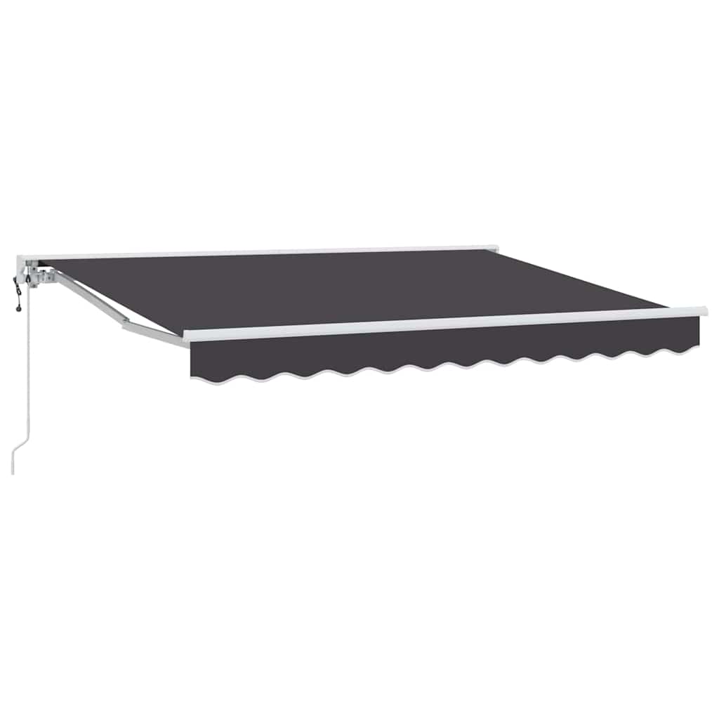 Vidaxl inklapbaar zonnescherm antraciet 300 x 200 cm