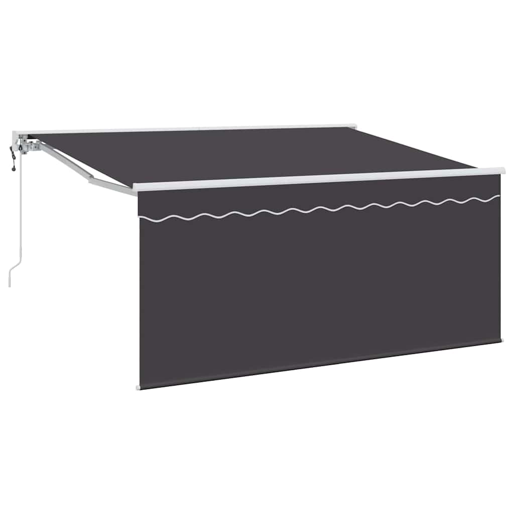Vidaxl inklapbaar zonnescherm antraciet 300 x 200 cm
