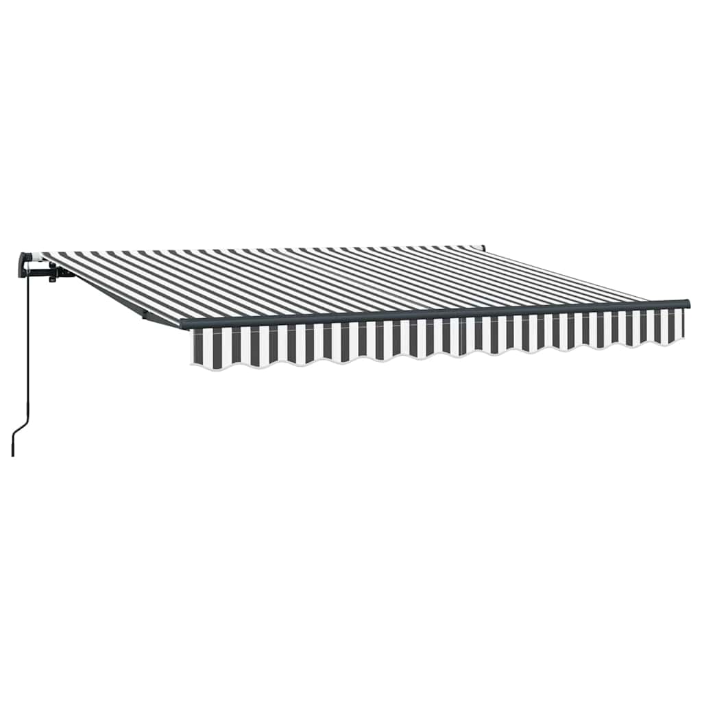 Vidaxl inklapbaar zonnescherm antraciet 300 x 200 cm stof