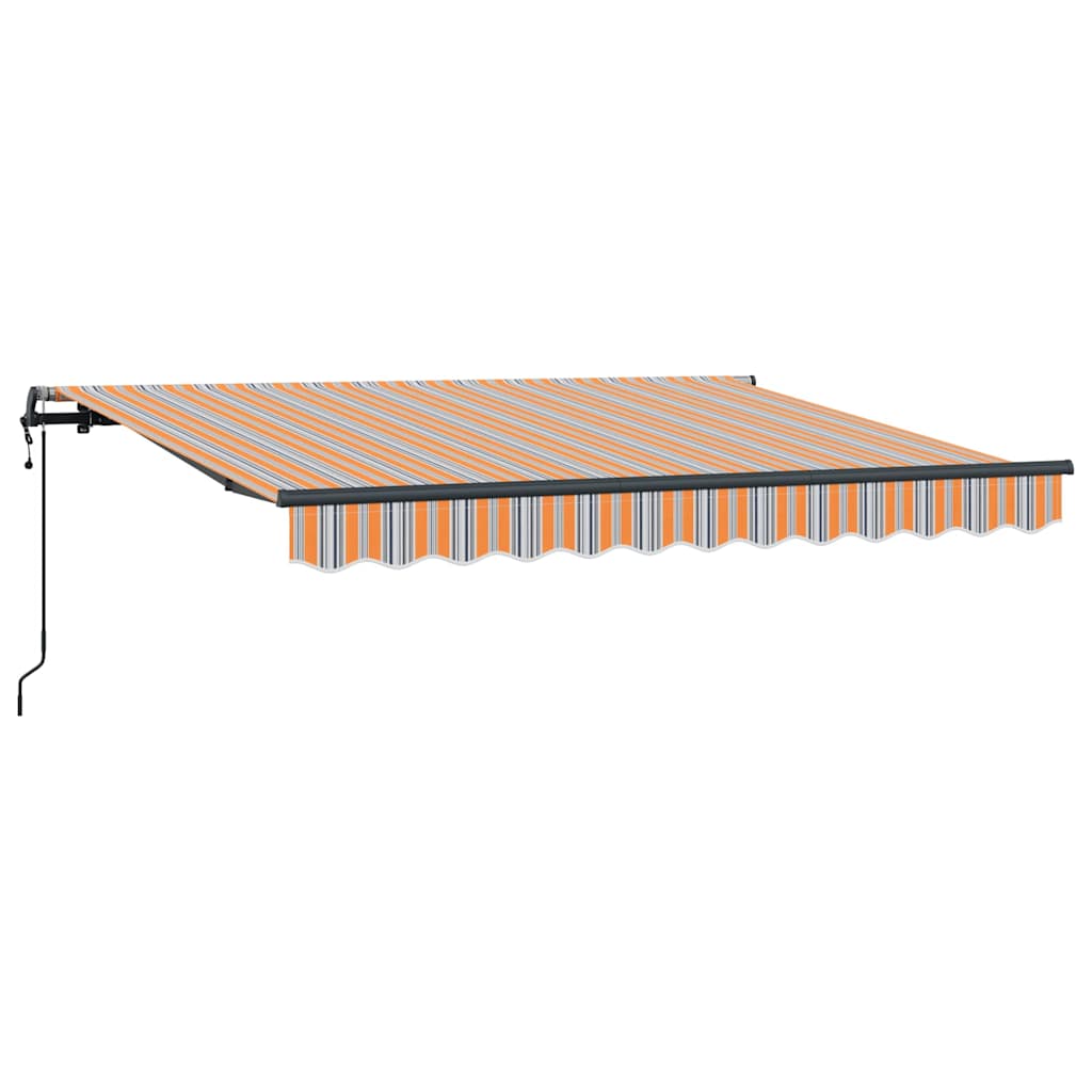 Vidaxl inklapbaar zonnescherm multikleur 350 x 200 cm stof