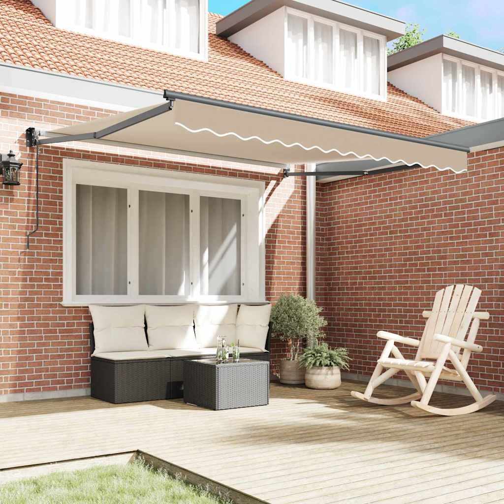 Vidaxl markies beige 300 x 250 x 165 cm polyester