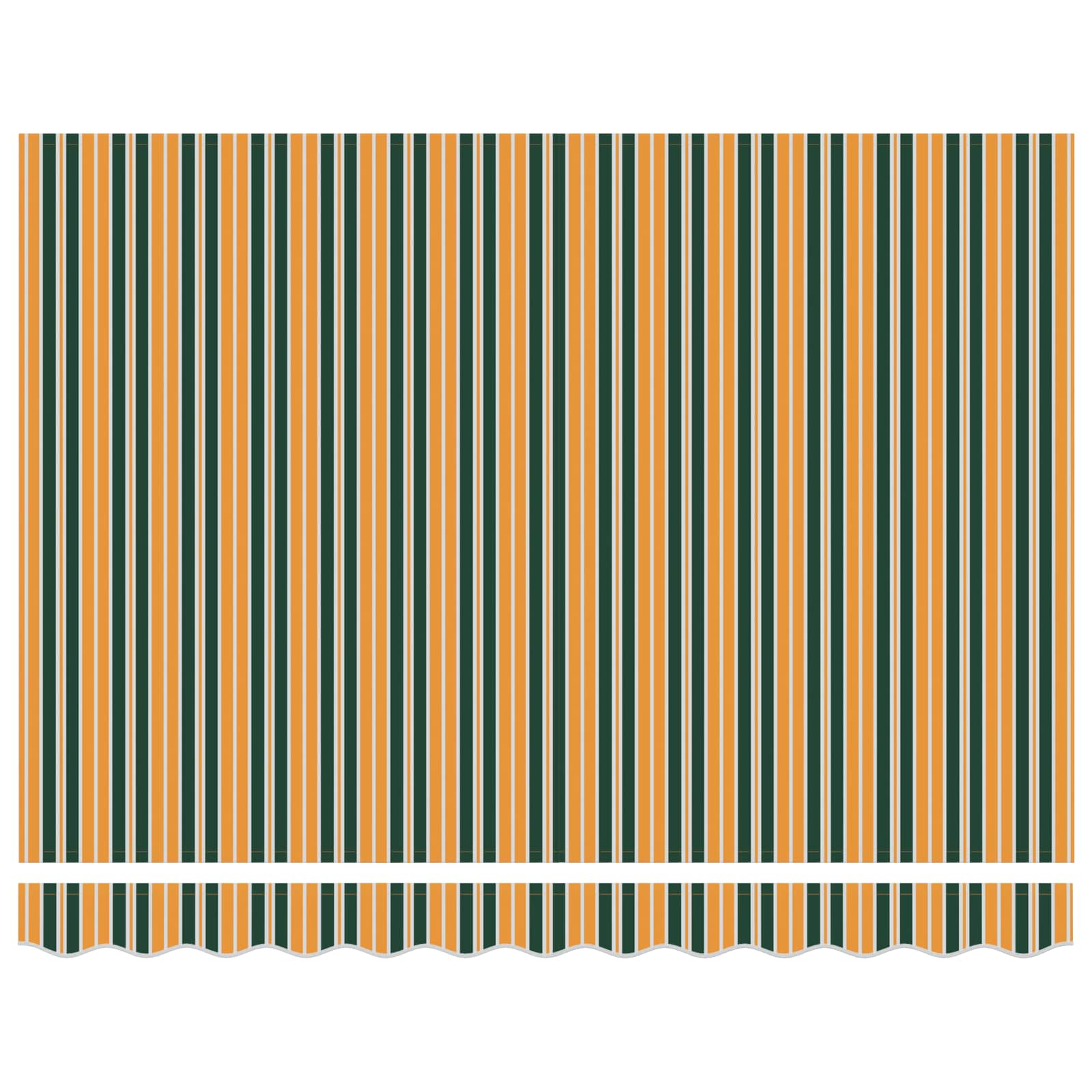 Vidaxl markies groen en geel 300 x 250 x 165 cm polyester
