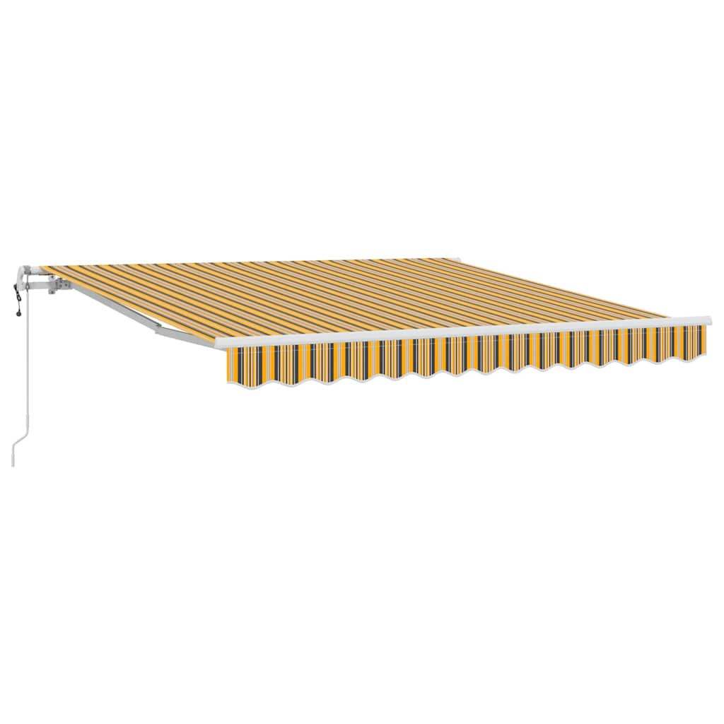 Vidaxl inklapbaar zonnescherm multikleur 350 x 250 cm stof