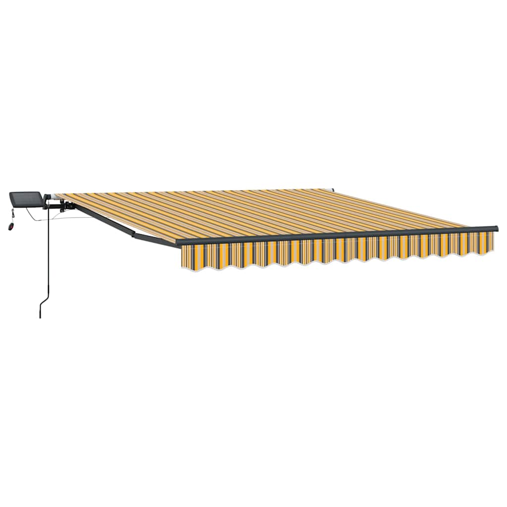 Vidaxl inklapbaar zonnescherm multikleur 350 x 250 cm stof