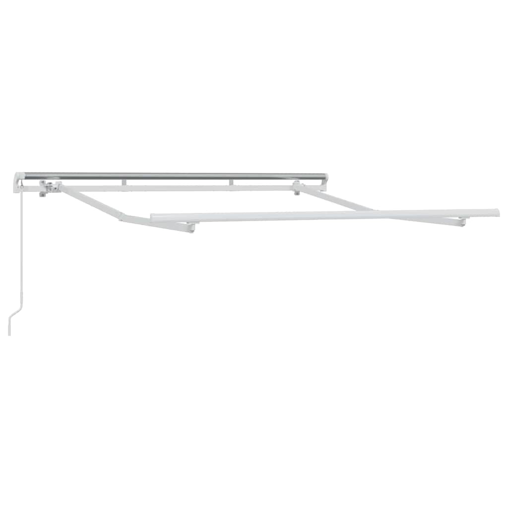 Vidaxl zijde frame wit 2,5 x 2 m metaal