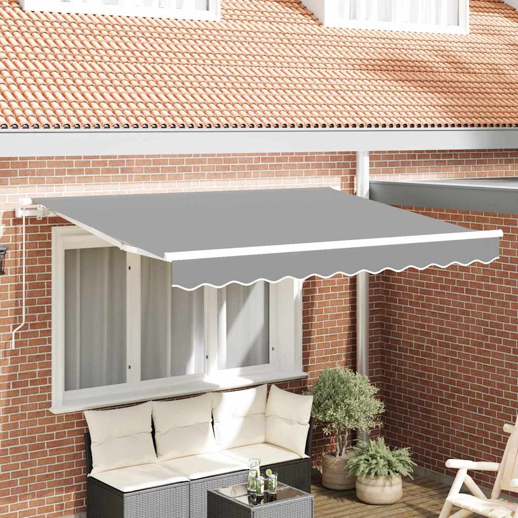 Vidaxl zijde frame wit 3,5 x 2 m metaal