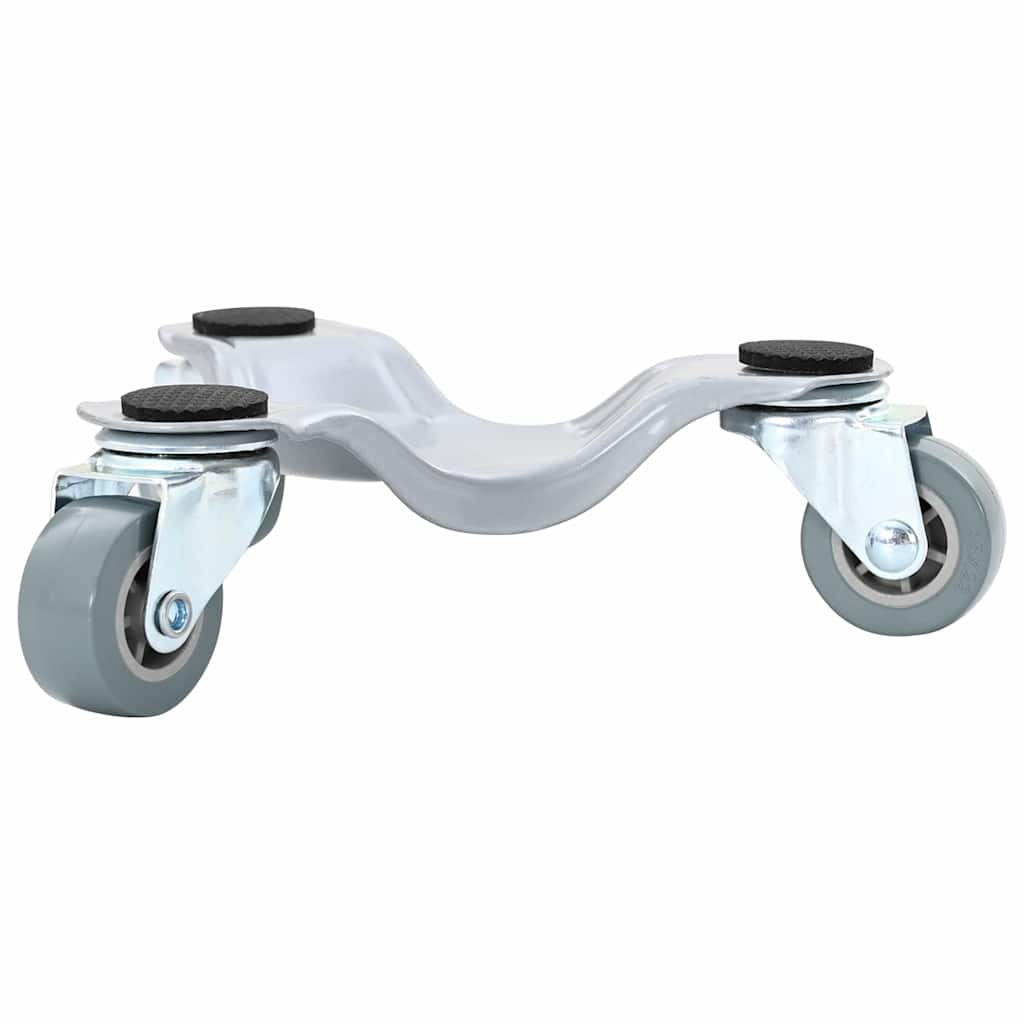 Vidaxl meubelrollers 4 st 16x14,5x5,5 cm staal 180 kg