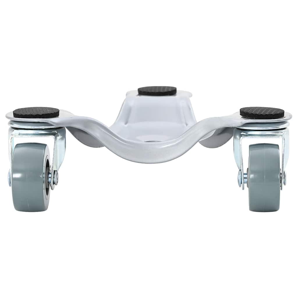 Vidaxl meubelrollers 4 st 16x14,5x5,5 cm staal 180 kg