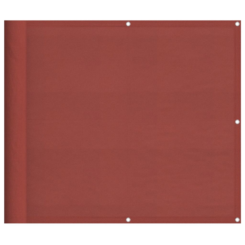 Vidaxl balkonscherm terracotta 90x800 cm 100% polyester oxford