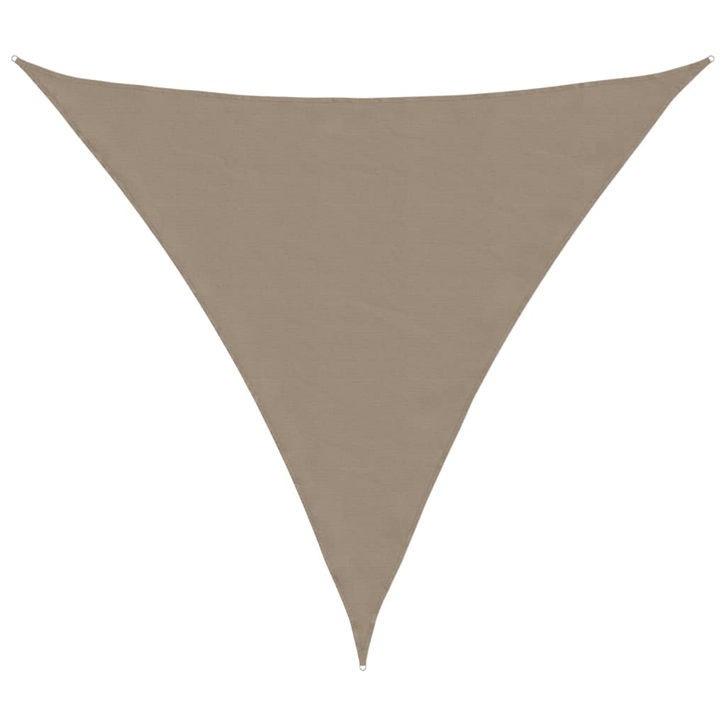 Vidaxl zonnescherm taupe 2x2x2 m 100% polyester oxford