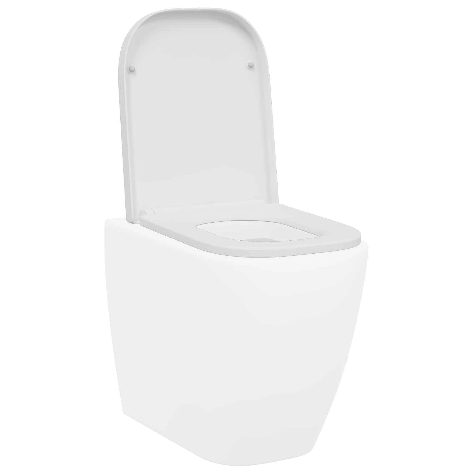 Vidaxl toiletzitting wit 47,5 x 35 x 3,6 cm duroplast