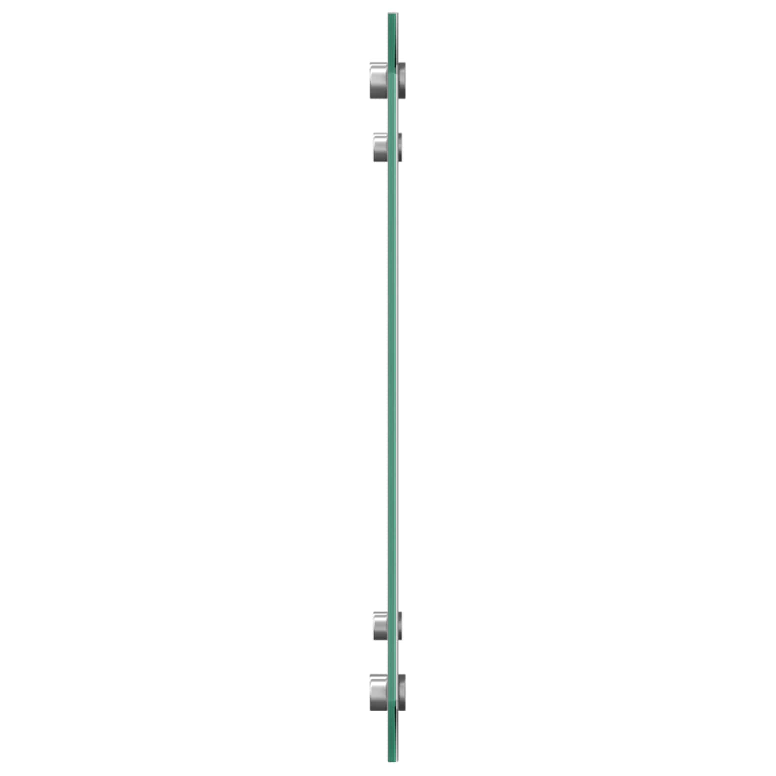Vidaxl keuken spatscherm lichtgrijs 70 x 40 cm gehard glas