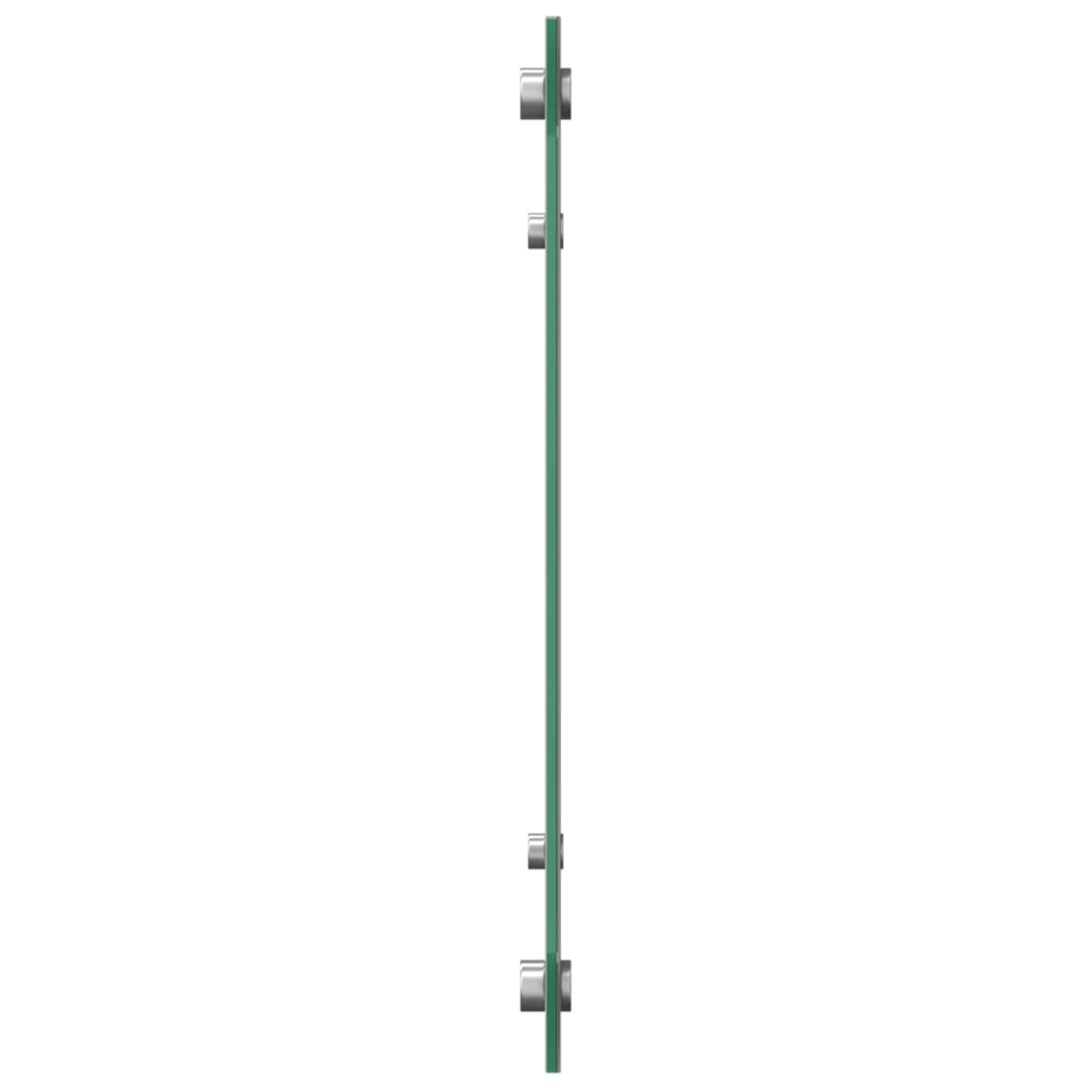 Vidaxl keuken spatscherm donkergrijs 90 x 50 cm gehard glas