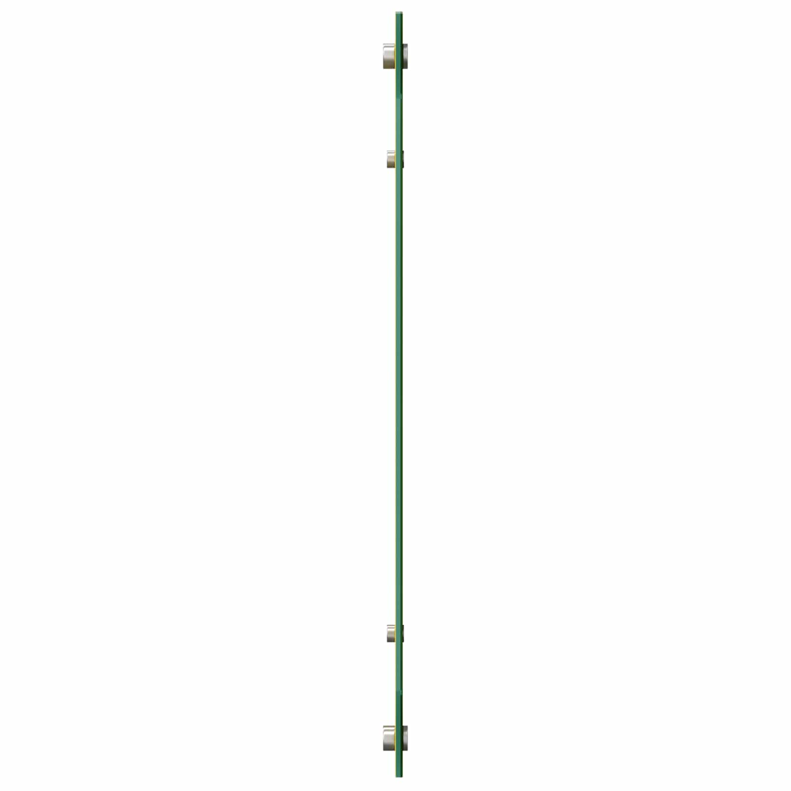 Vidaxl keuken spatscherm geel 90 x 60 cm gehard glas