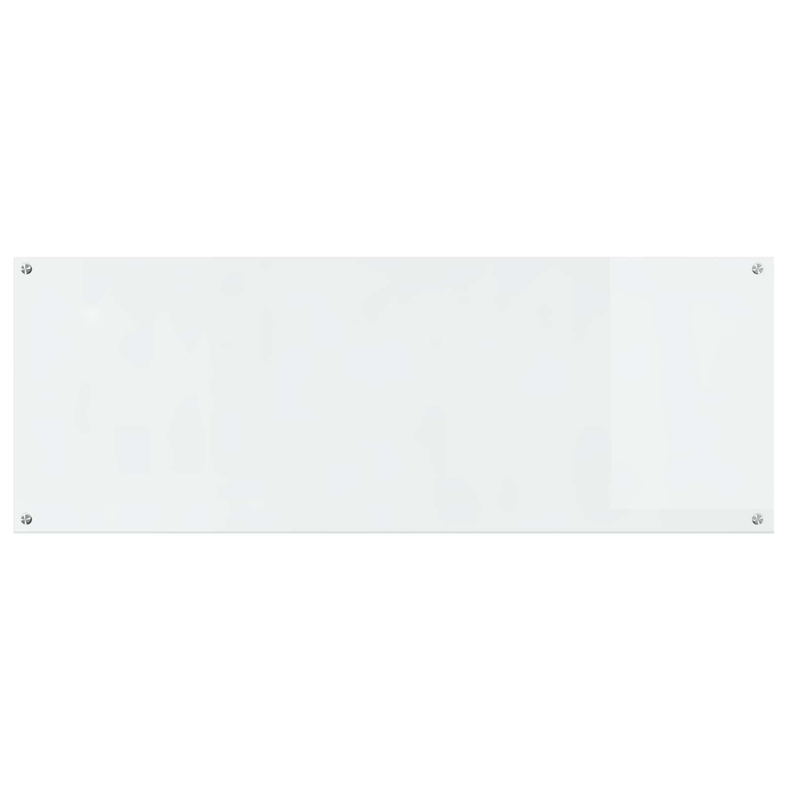 Vidaxl keuken spatscherm doorzichtig 110 x 40 cm gehard glas