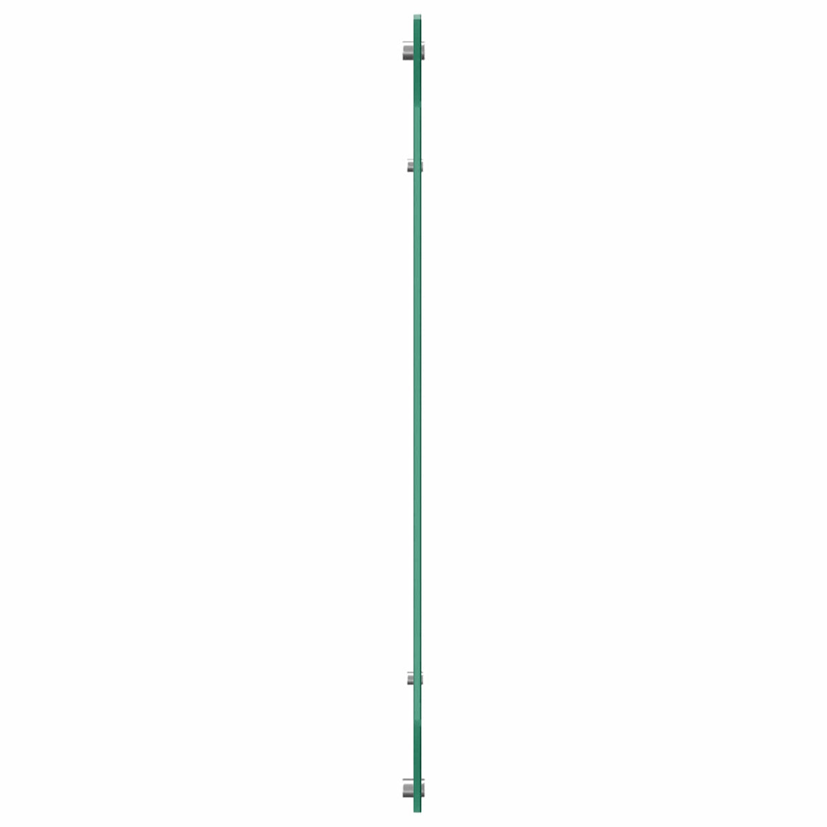 Vidaxl keukenachterwand doorzichtig 110 x 60 cm gehard glas