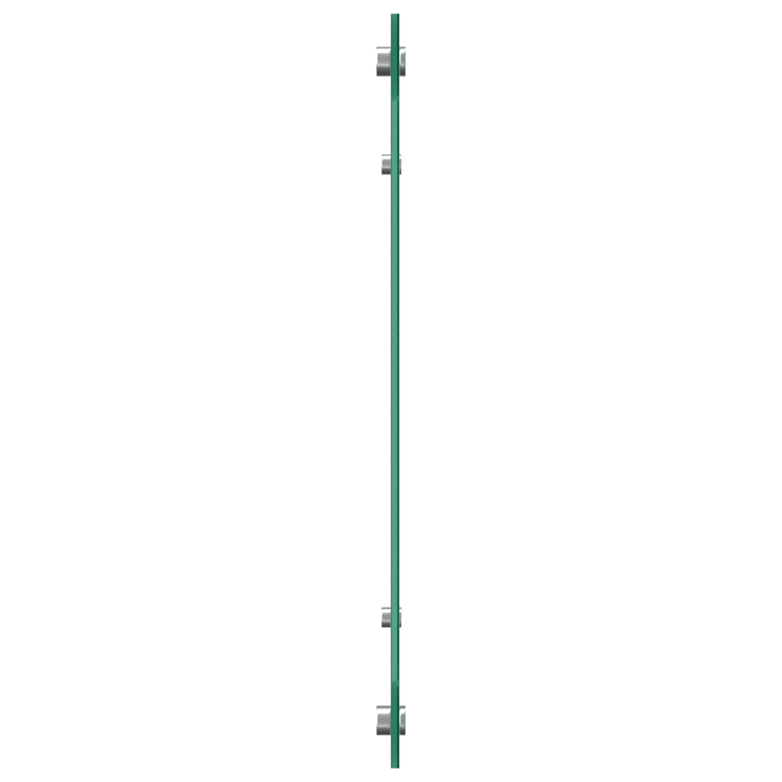 Vidaxl keuken spatscherm lichtgrijs 110 x 40 cm gehard glas