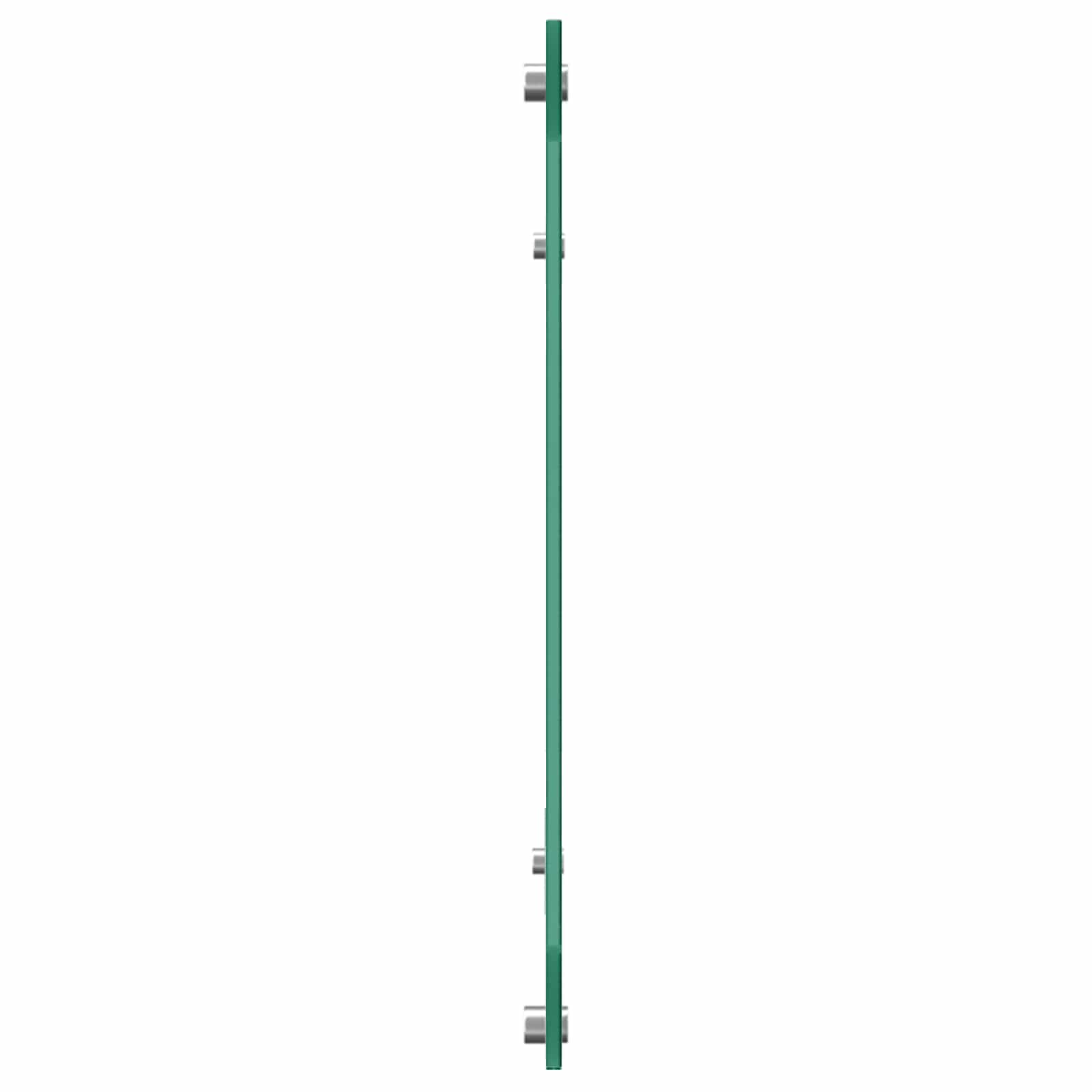 Vidaxl keuken spatscherm donkergrijs 120 x 40 cm gehard glas