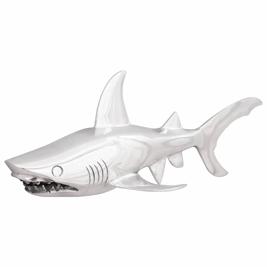Vidaxl sculptuur zilver 68 x 20 x 24 cm aluminium