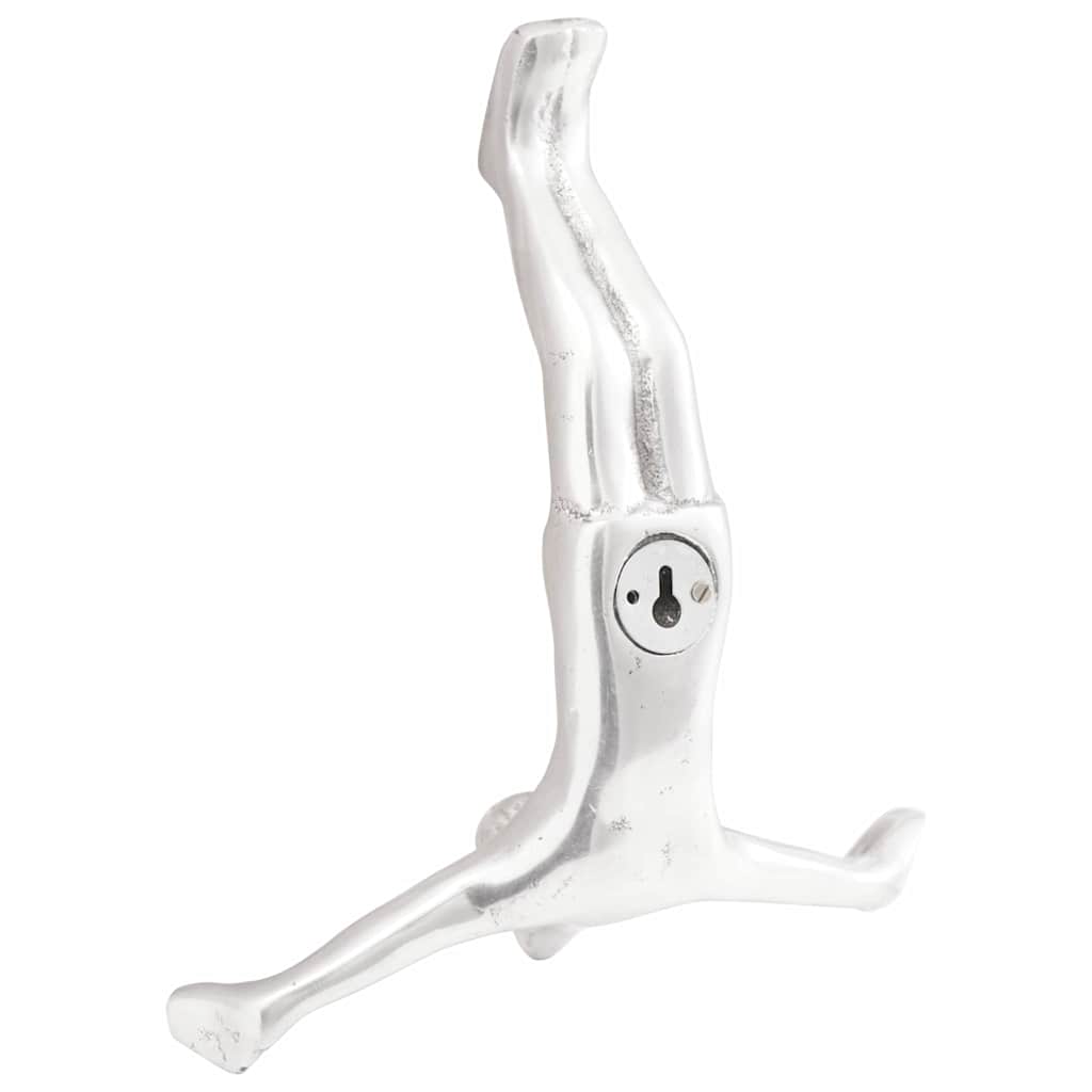 Vidaxl sculptuur zilver 22 x 8 x 25 cm aluminium