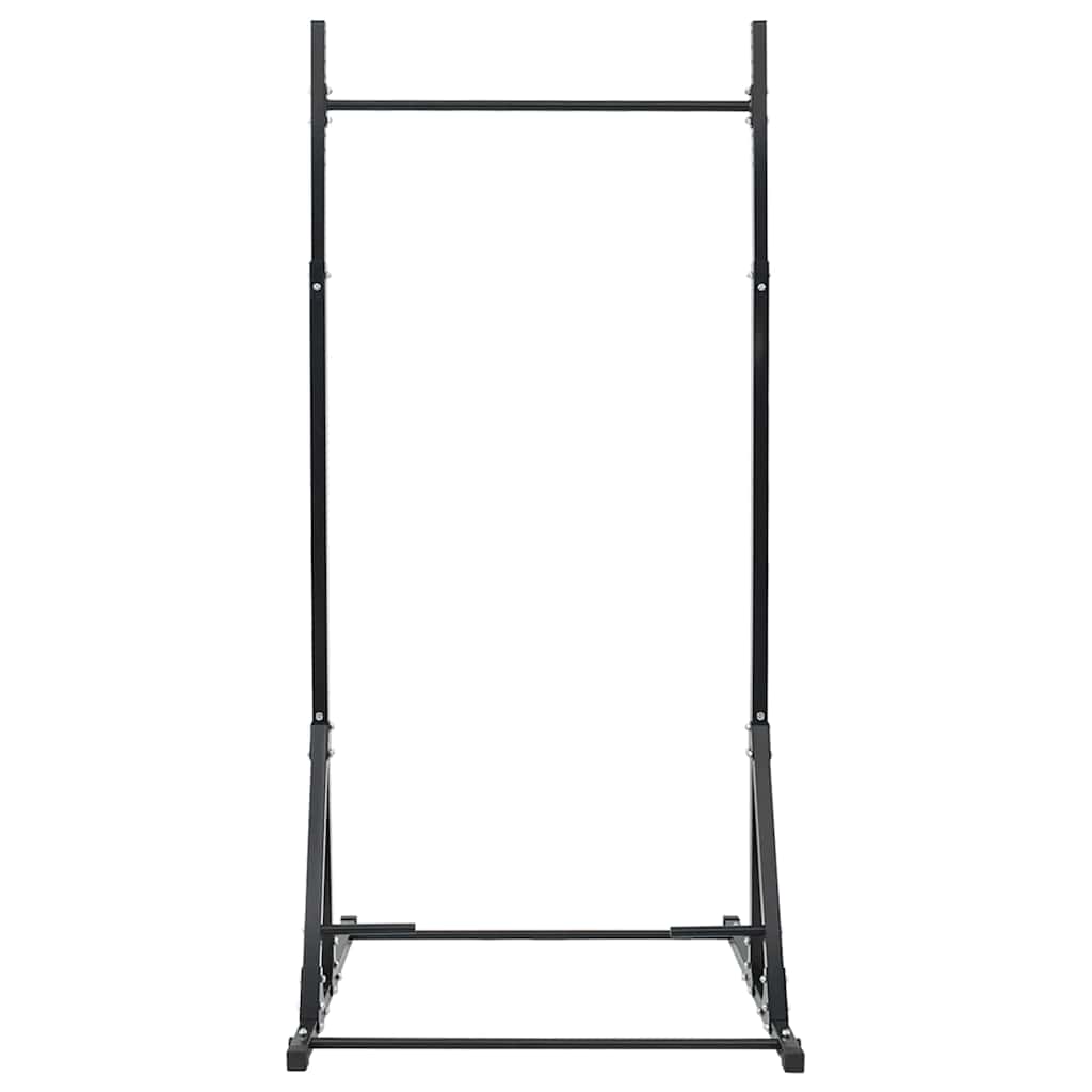 Vidaxl optrekstang station zwart 100,5 x 102 x 234,5 cm