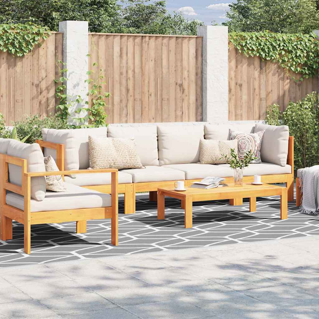 Vidaxl buitentapijt arakil grijs en wit 500 x 250 cm 50% polypropyleen