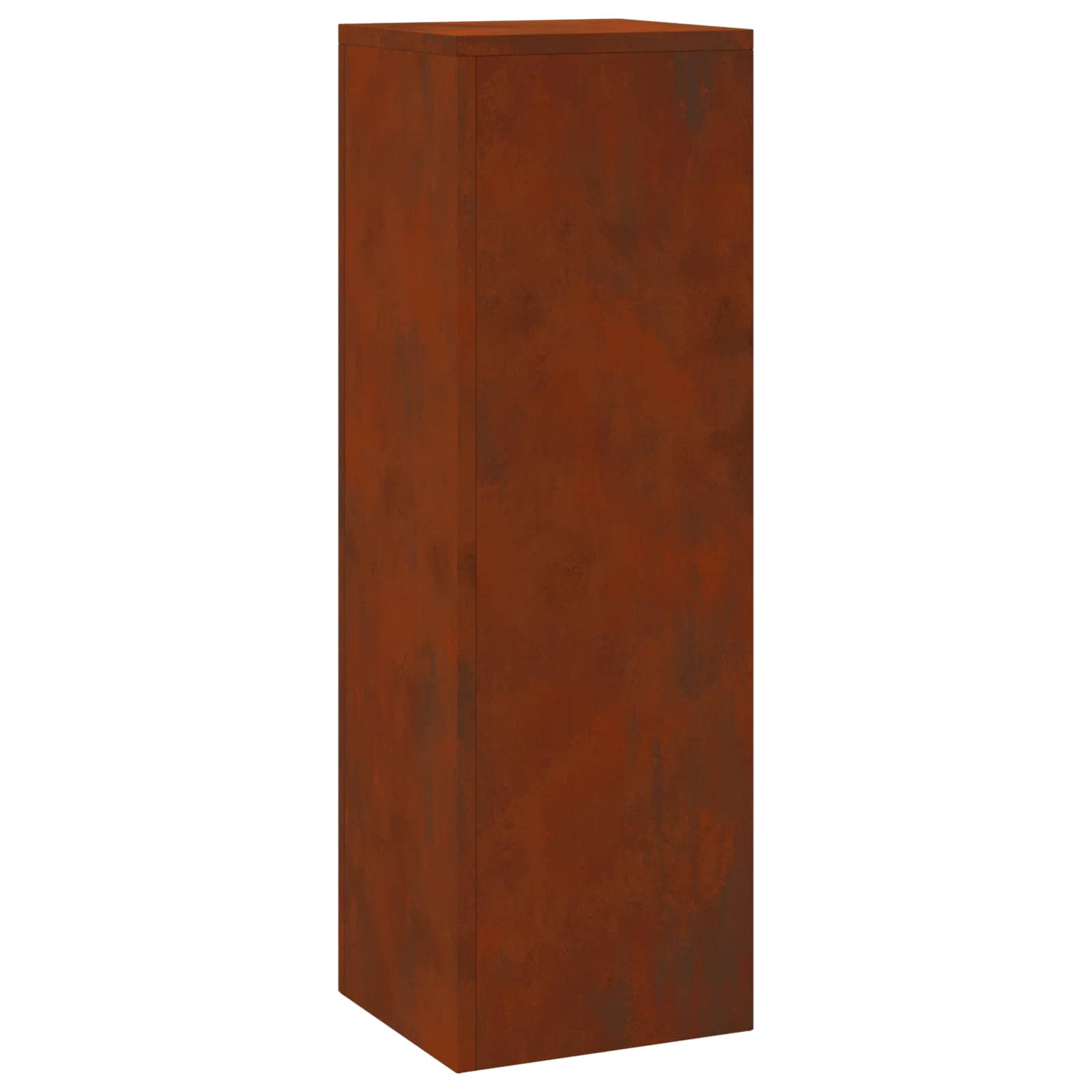 Vidaxl plantenstandaard 2 pcs roestig 24 x 24 x 75 cm cortenstaal