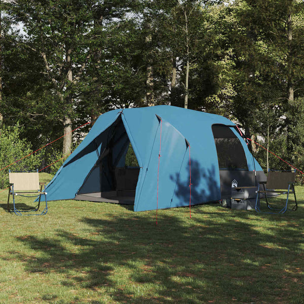 Vidaxl dome tent 6-person 6-persoons blauw